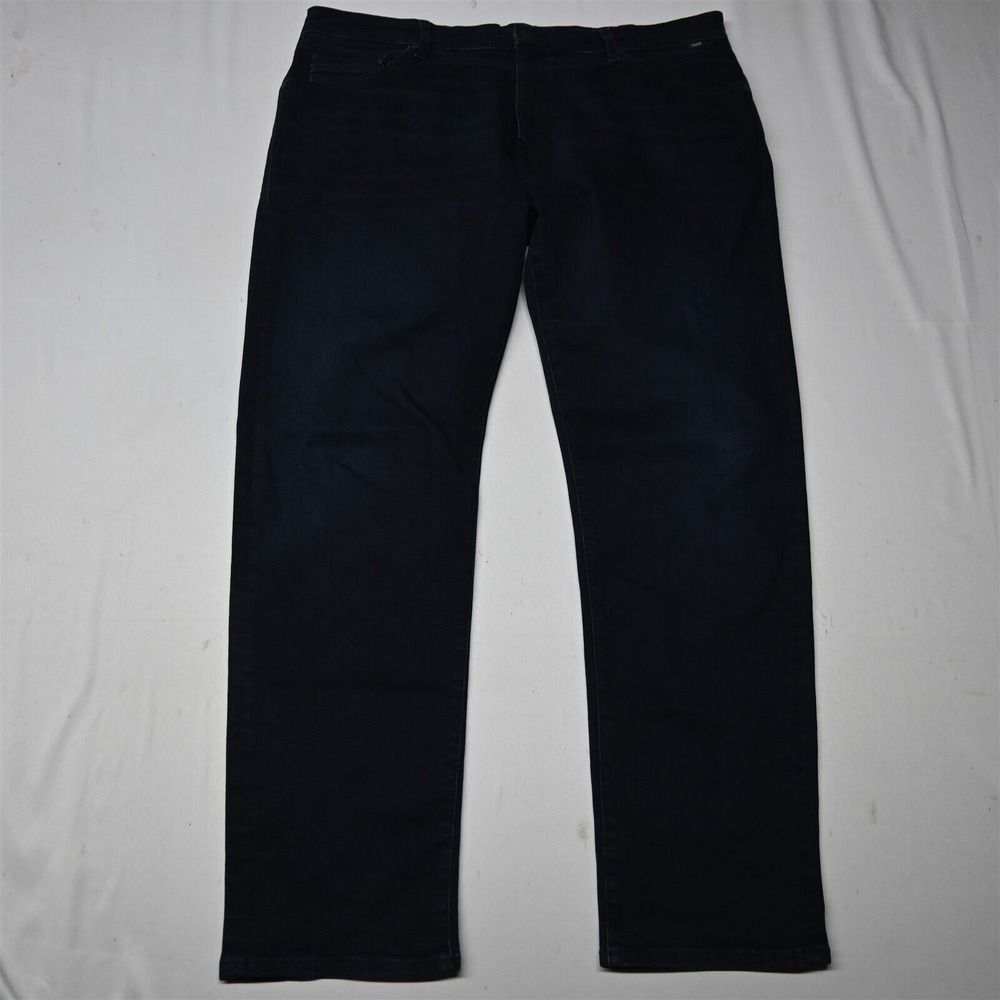 Mavi 38x32 Zach Straight Dark Rinse Flex Denim‎ Mens Jeans